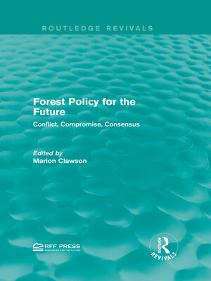 cover image of Forest Policy for the Future